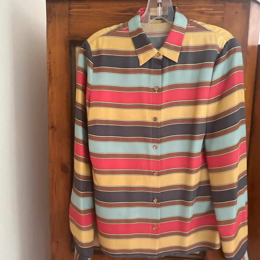Multicolor Striped JMclaughlin Women's Shirt